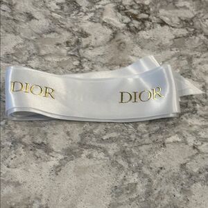 🌟 Elegant 2-Inch White Dior Ribbon - 124 Inches